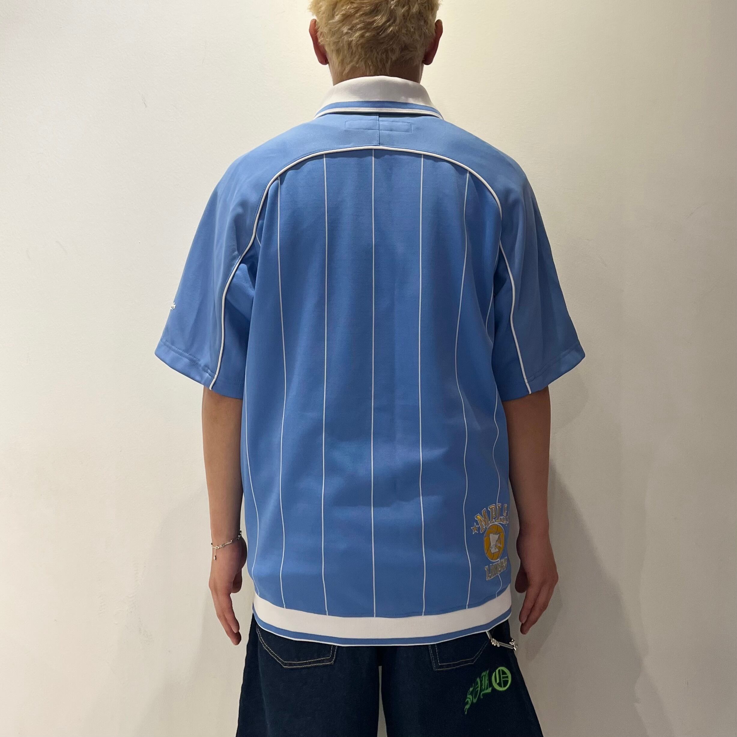 【美品】リーボック NBA レイカーズ 半袖 ウォームアップジャケット XL REEBOK NBA LAKERS/リーボック ミネアポリス レイカーズ ウォーム
