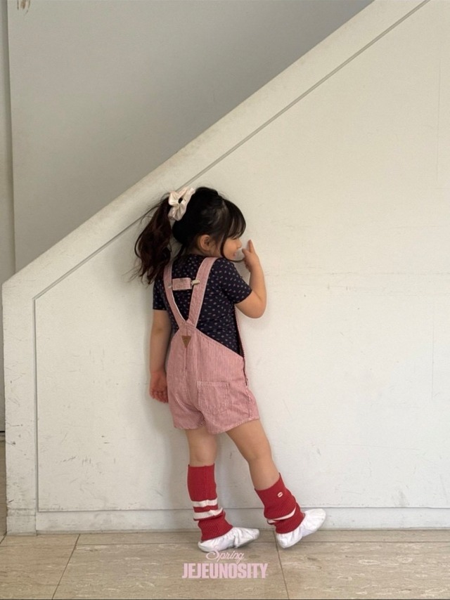 予約⌇jejeunosity / Cotton Berry Short Overall