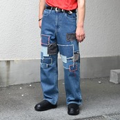 クオンサシコギャルズスウェット、デニムパンツ新作コーディネート