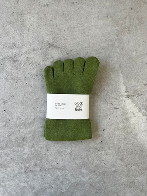 Glück und Gute / Toe socks Organic cotton&silk 【color】