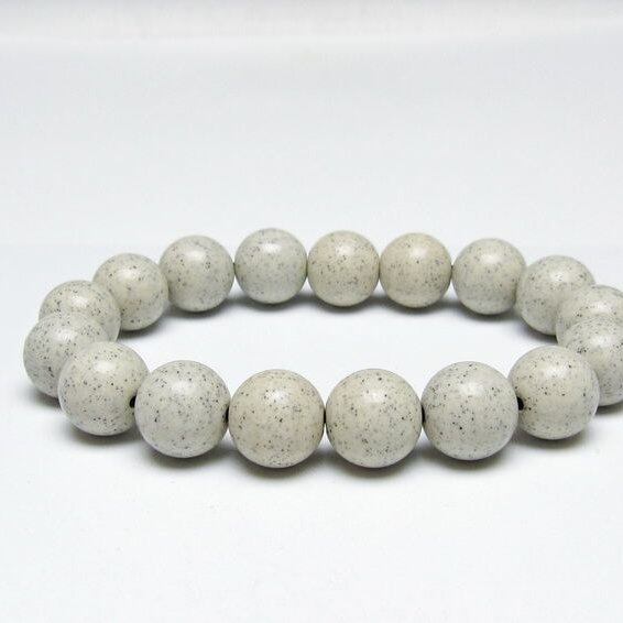 北投石 ブレスレット 12mm 一点物 メール便可 111-50117