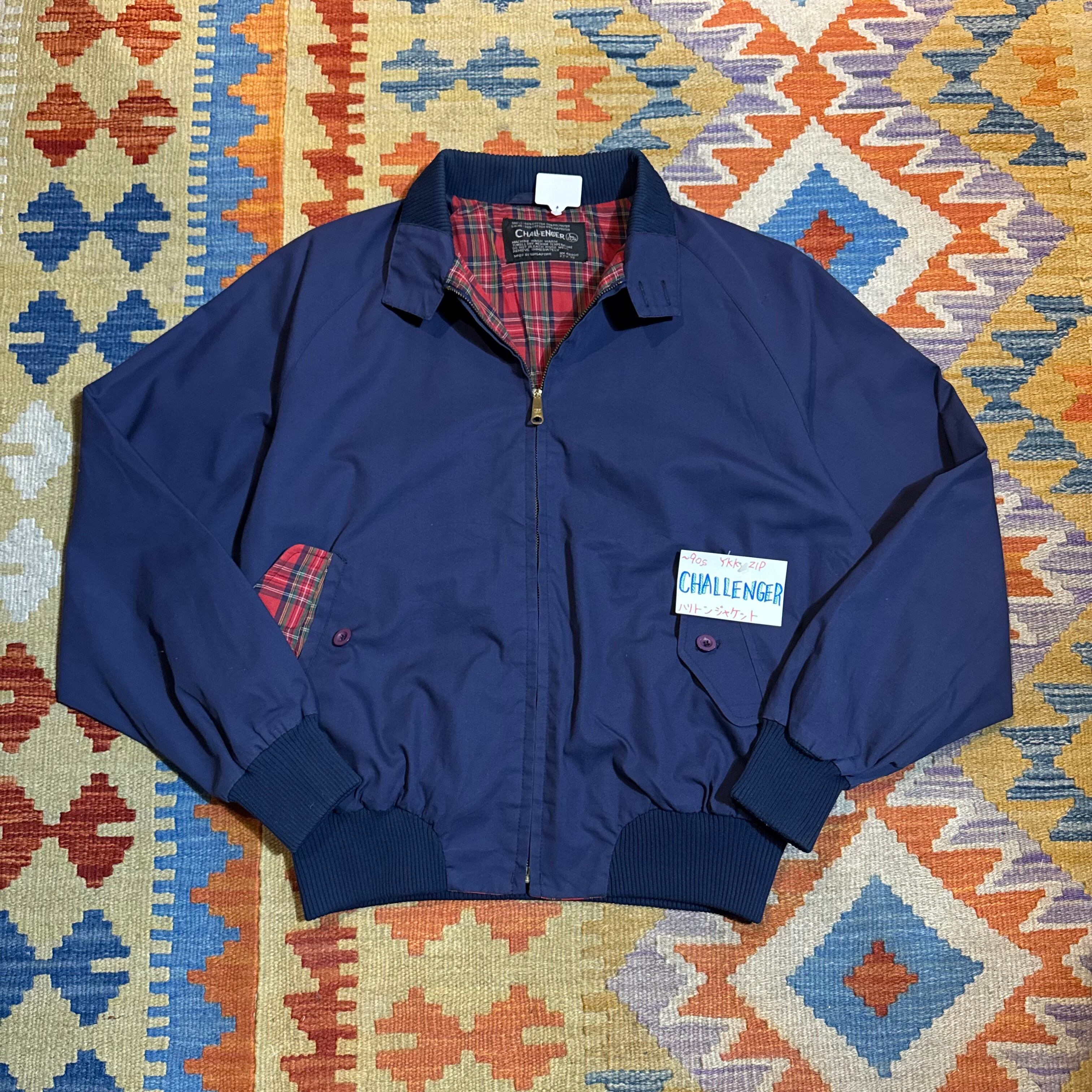90s FFAジャケット USA製 YKKジッパー 90s YKK ZIP CHALLENGER ハリトンジャケット AKB | 古着屋PENNY