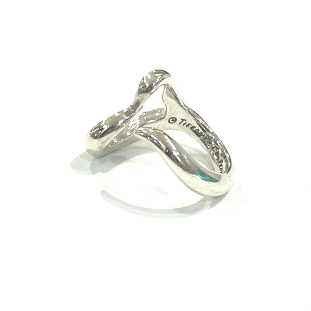 TIFFANY&CO】【11号】T2001 個性の美学。オープンハートリング 11号