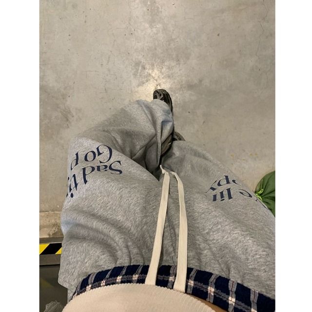 ビッグレタリングルーズスウェットパンツ   R00724