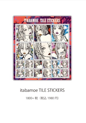 itabamoe「TILE STICKERS」