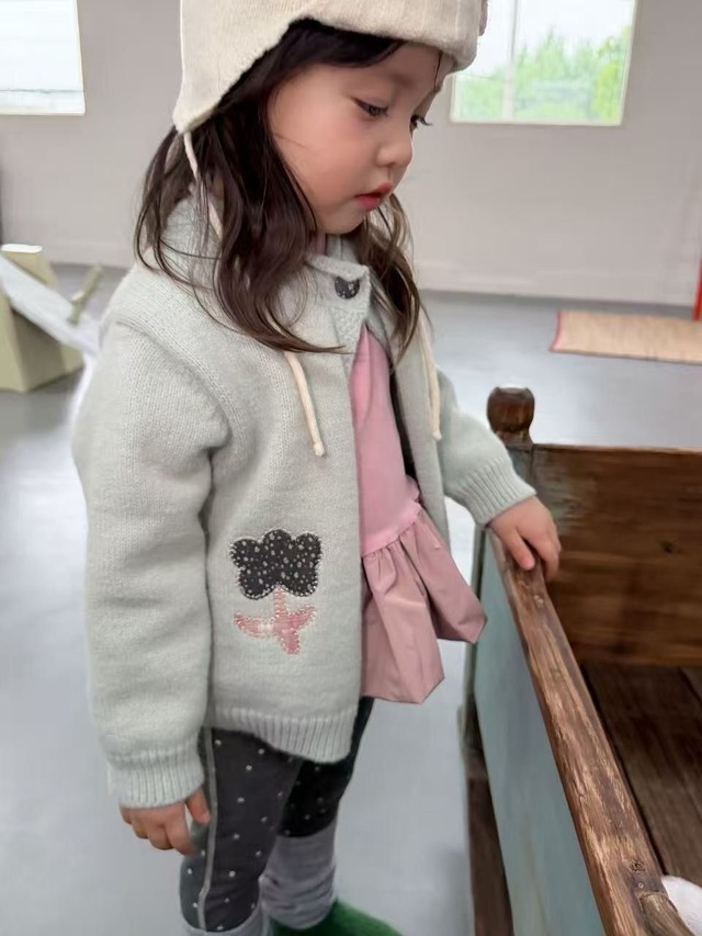 aiai［取寄］snow patch knit cardigan 26autumn