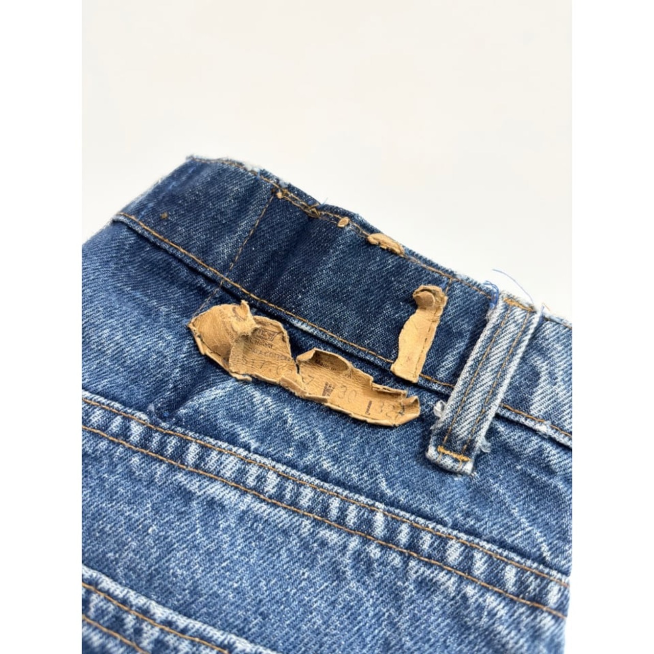 80s Levi’s 517 BOOT CUT DENIM MADE IN USA  Size W30L32→W29L31