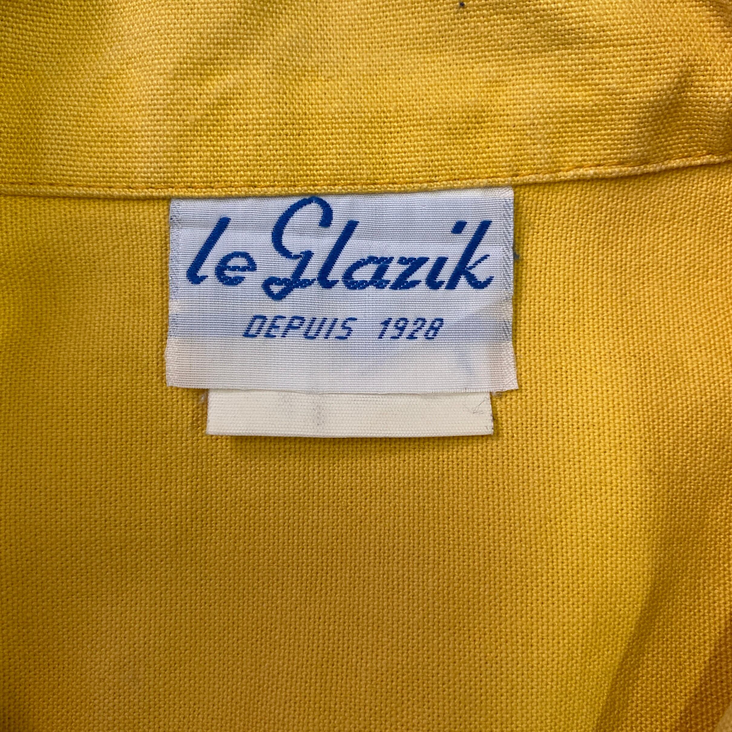 80年代 フランス製 LE GLAZIK フィッシャーマンスモック 80年代 フランス製 LE GLAZIK フィッシャーマンスモック
