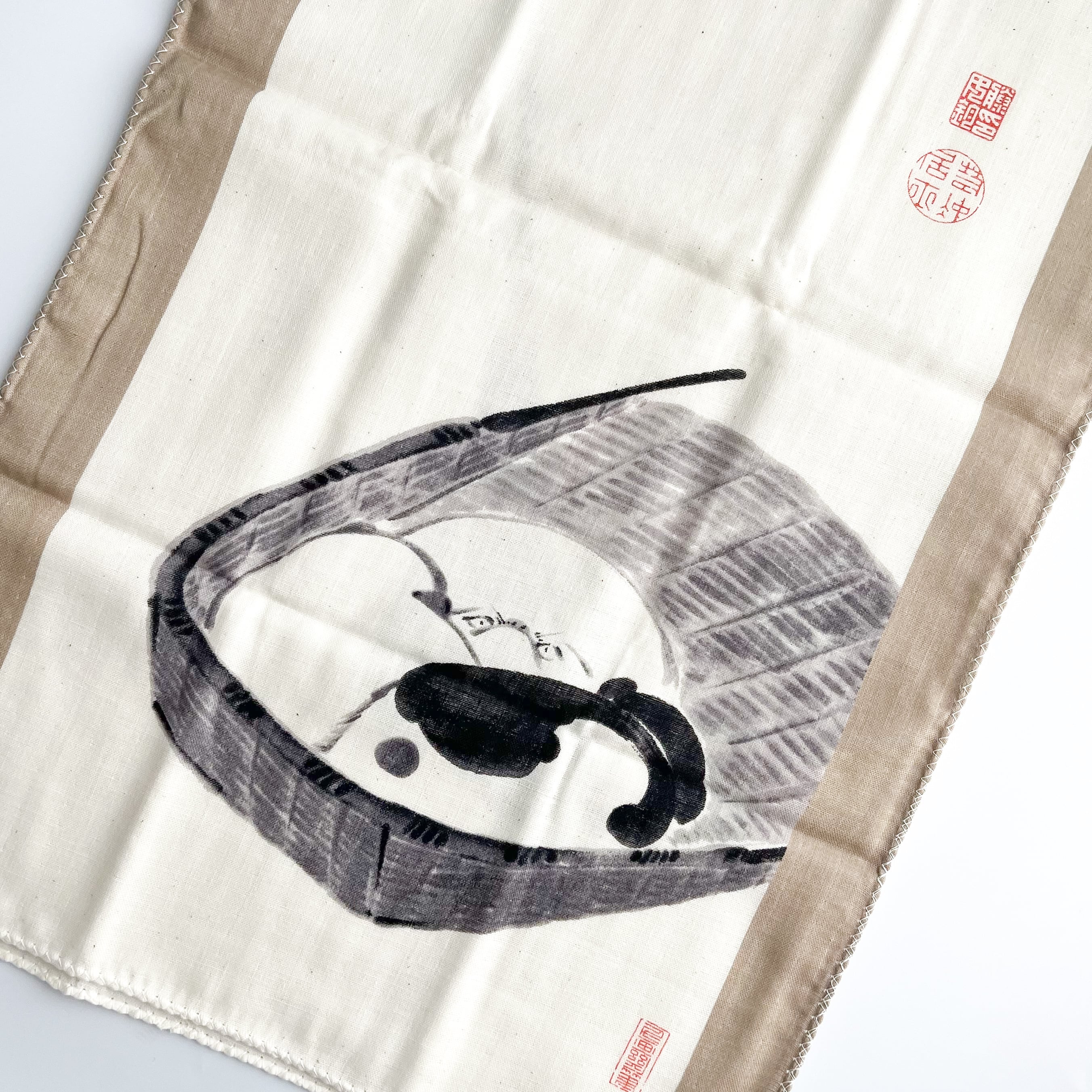 伊藤若冲 ガーゼ手拭い 子犬図 | hmm, by 東京都美術館ミュージアム