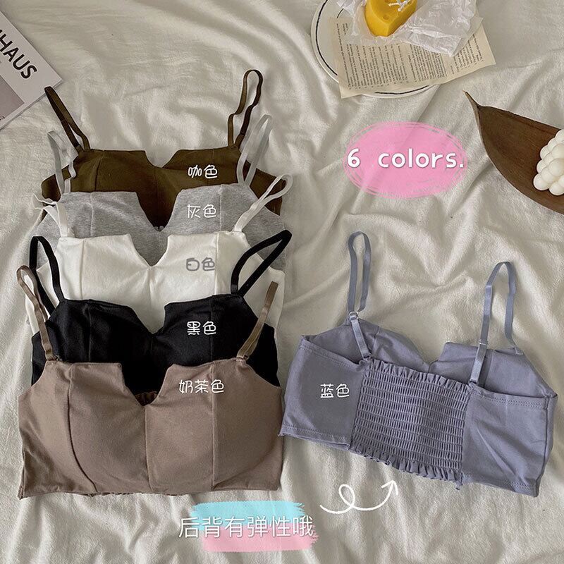 サマーバックリング ブラ 薄手トップス レッド 夏物 指輪 萌量不足48395215613