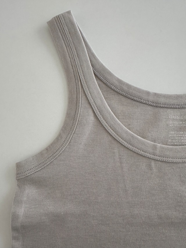 (即納) ounce / Light sleeveless tee