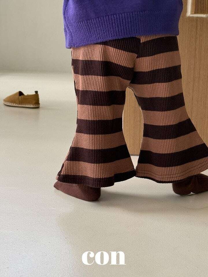 【予約】con. Choco flare pants