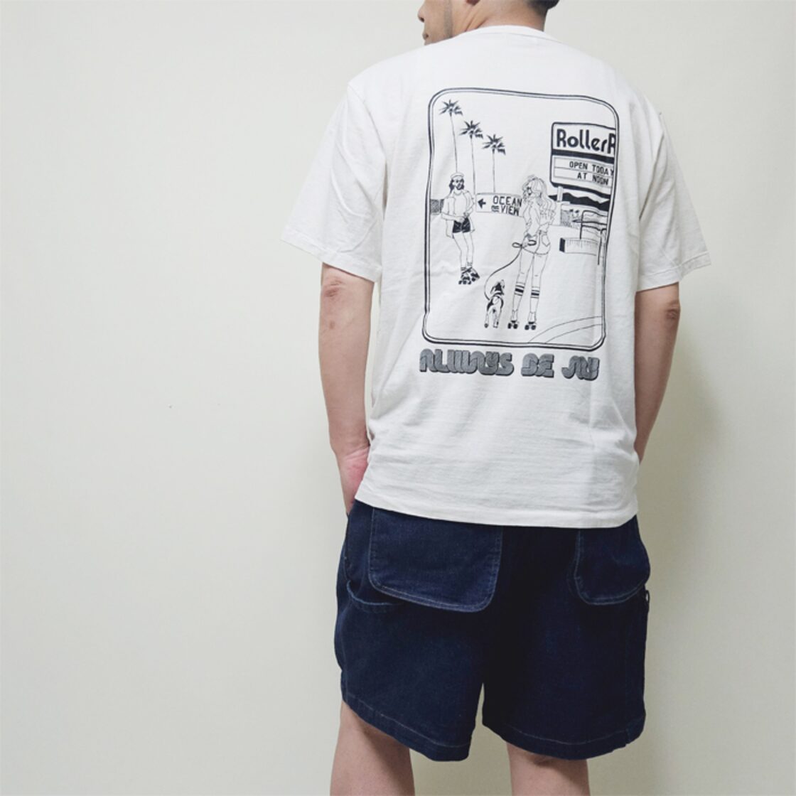 Supreme Spin Tee logo spin 白 M 送料無料 freerage Tシャツ バック 