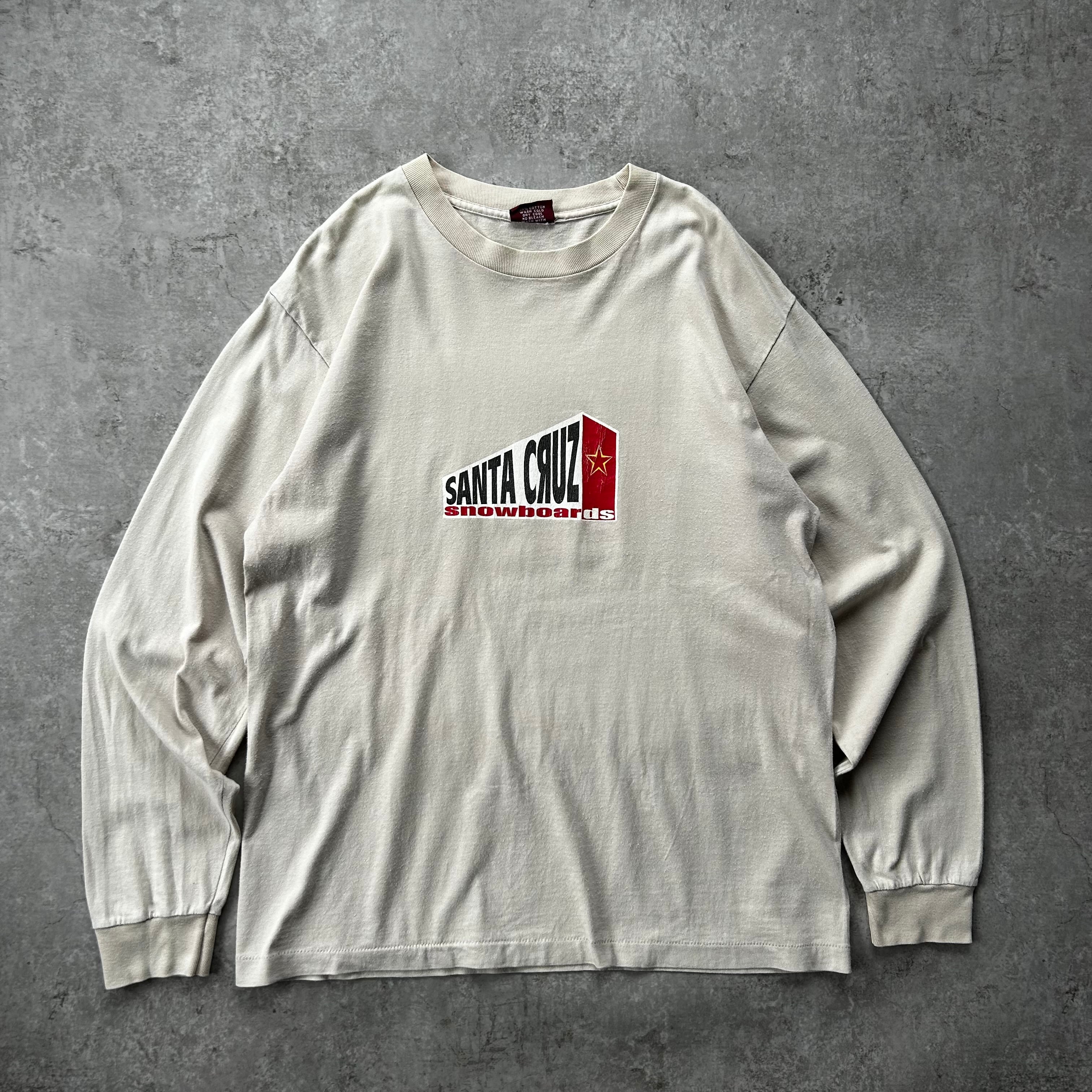 90s サンタクルーズ ロンt USA製 ベージュ L カラーNHS | 東京準備室