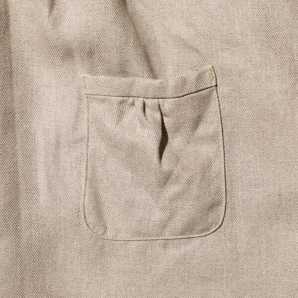 The 2 Monkeys(トゥモンキーズ)～Herrinbone Linen Artisan Shirts