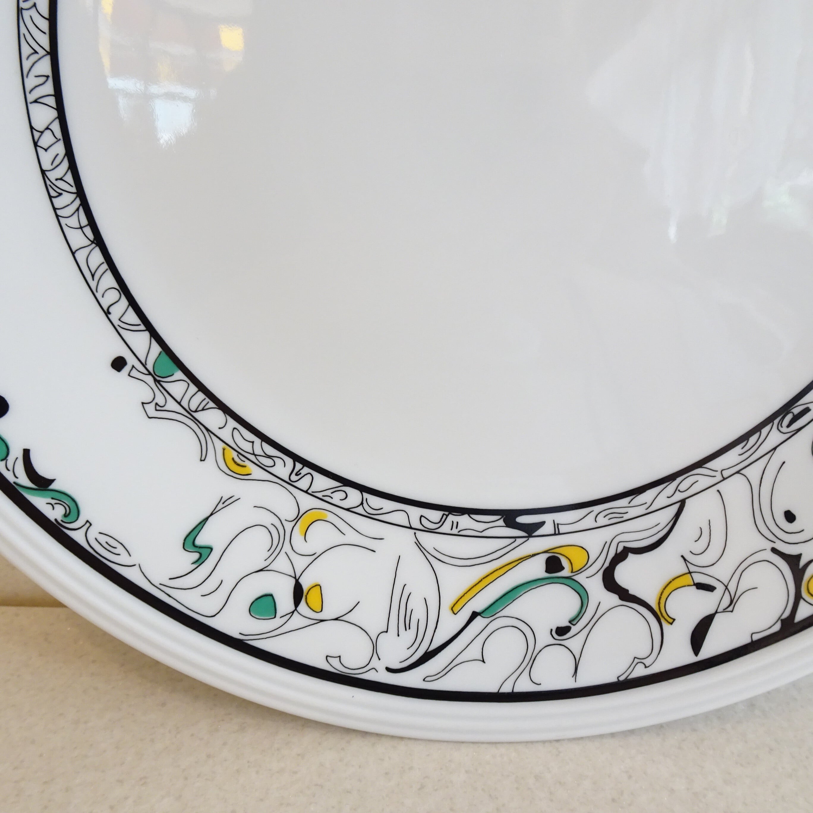 墨田区ホリ】リチャードジノリ 大きなプレート | 純喫茶家具の村田商會