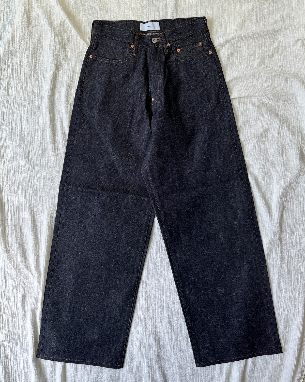 SUGARHILL / MODERN DENIM PANTS WIDE CUT / RIGID INDIGO | ふぁいん