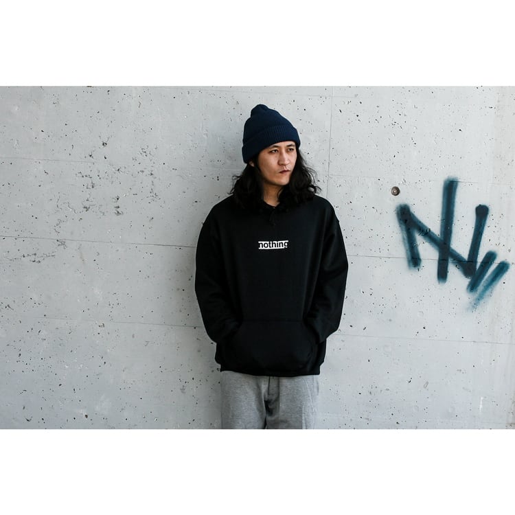 nothing records ナッシング・レコード 「インダストリアル　エレクトロニカ　オルタナ　バンド」 スウェット パーカー 「裏起毛」　 hoodie-nothing-logo | oguoy/Destroy it Create it Share it powered by BASE