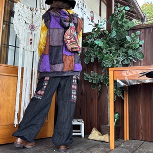 ビッグポケットゆったりパンツ