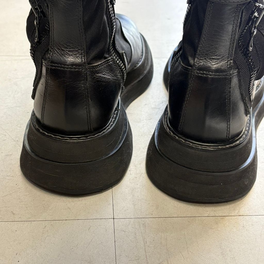 JULIUS ユリウス 20AW GORDINI Utility Pocket Boots サイドジップ