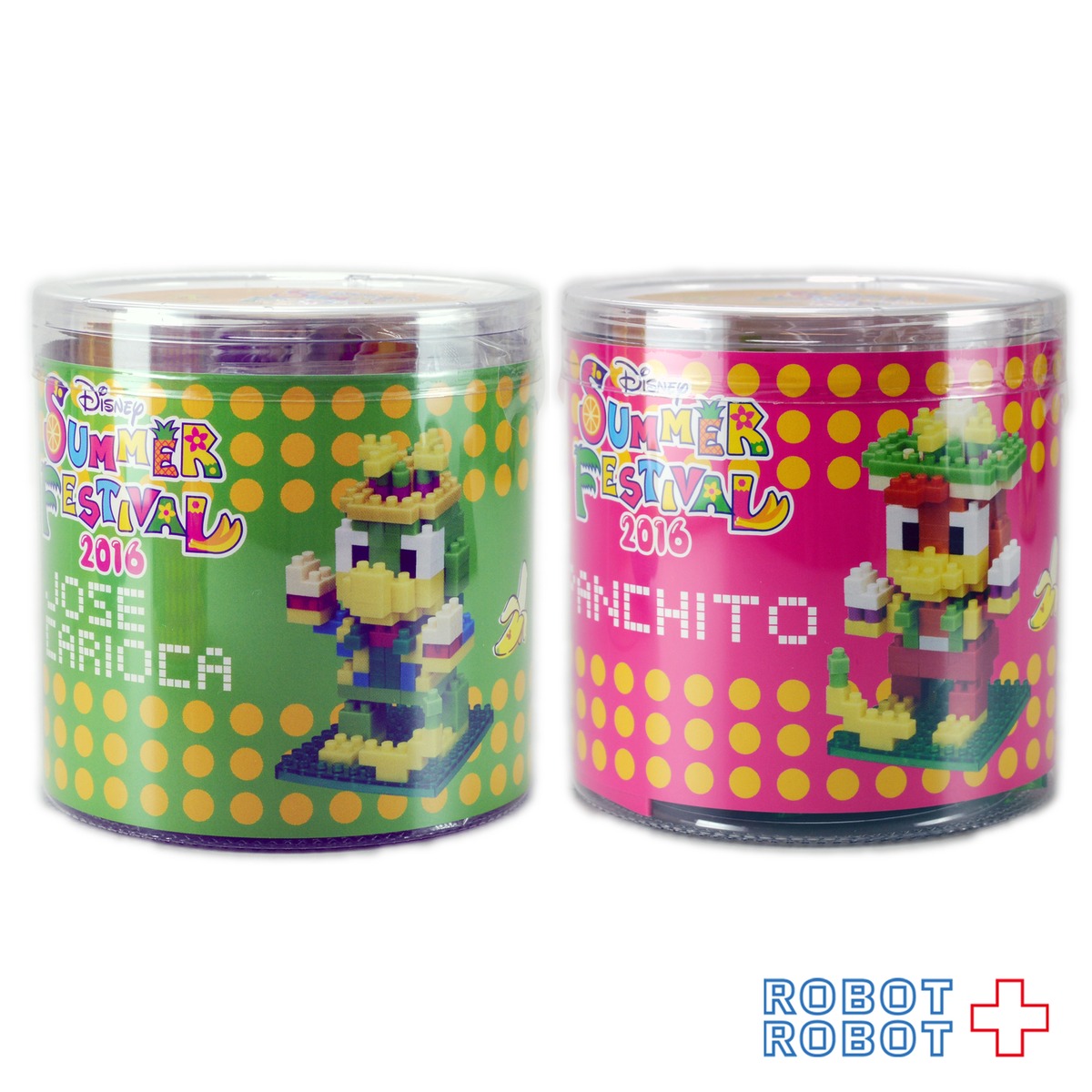 ディズニー ナノブロック サマーフェスティバル16 パンチートとホセカリオカの2コセット Robotrobot