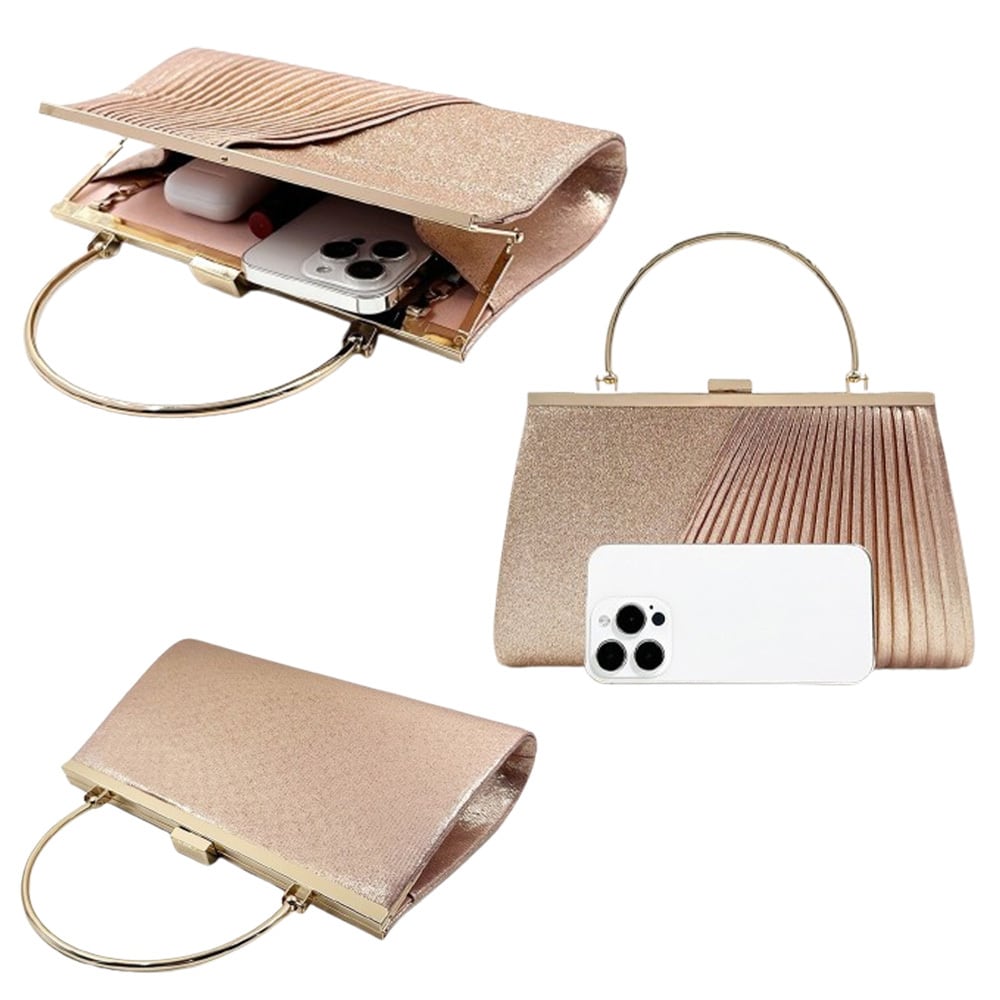 即日配送 送料無料 パーティーバッグ 結婚式 大きめ 袱紗も入る 3way