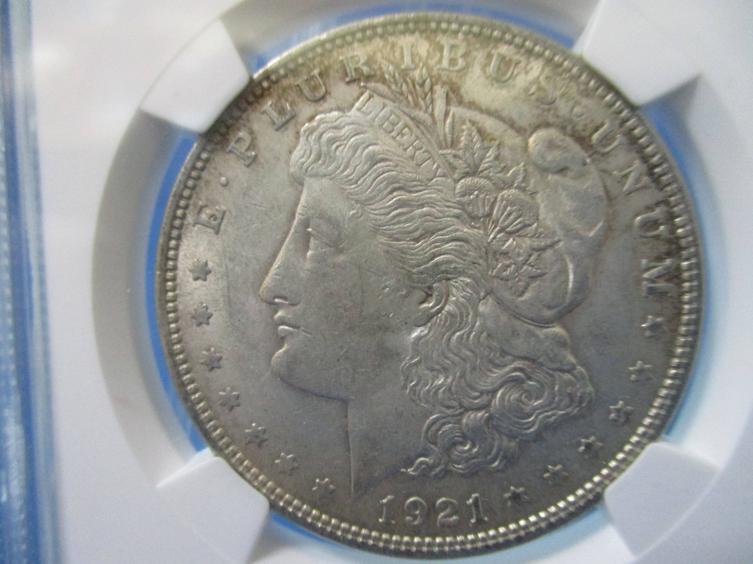 ロシア 20コペイカ銀貨☆1914年／未使用／双頭の鷲／NGC MS64／本物