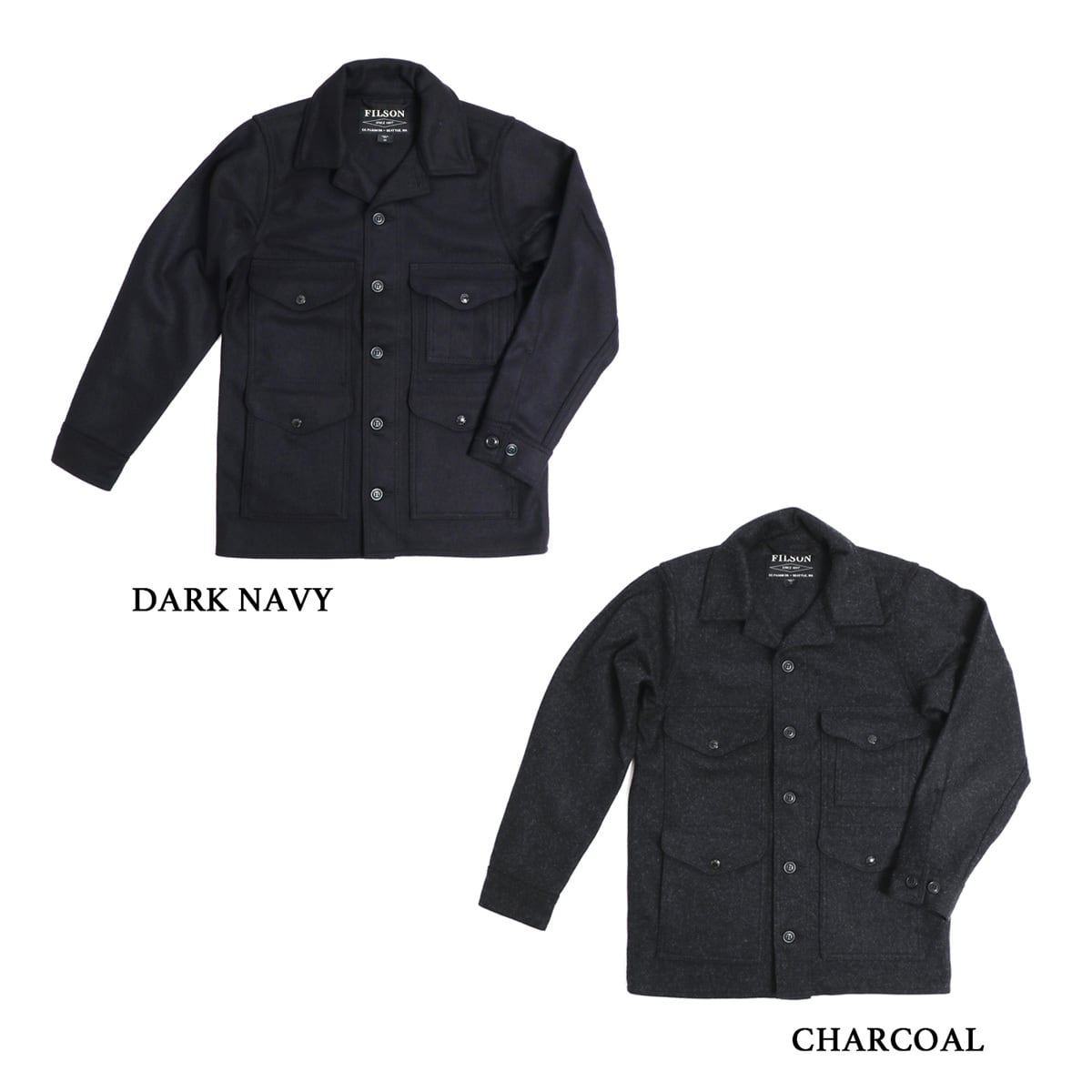 FILSON フィルソン DARK NAVY マッキーノクルーザー ジャケット