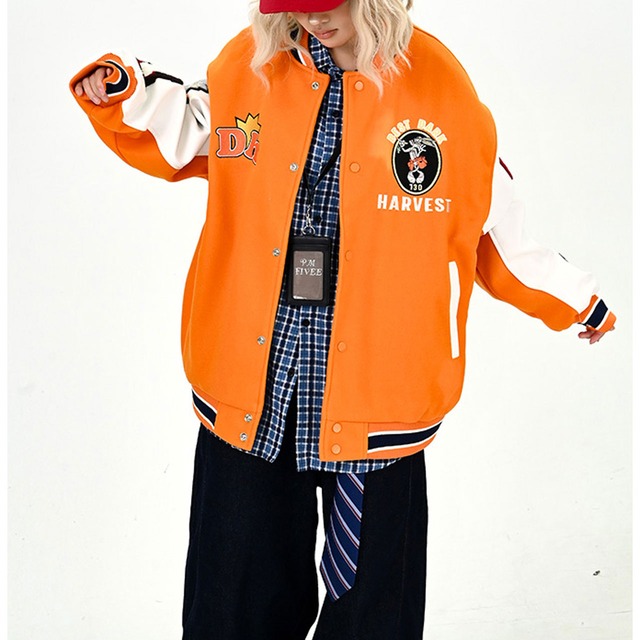 ポップグラフィックスタジアムブルゾン 2col R01086