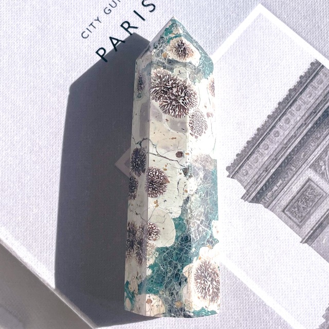 Green Flower Jasper Point 22