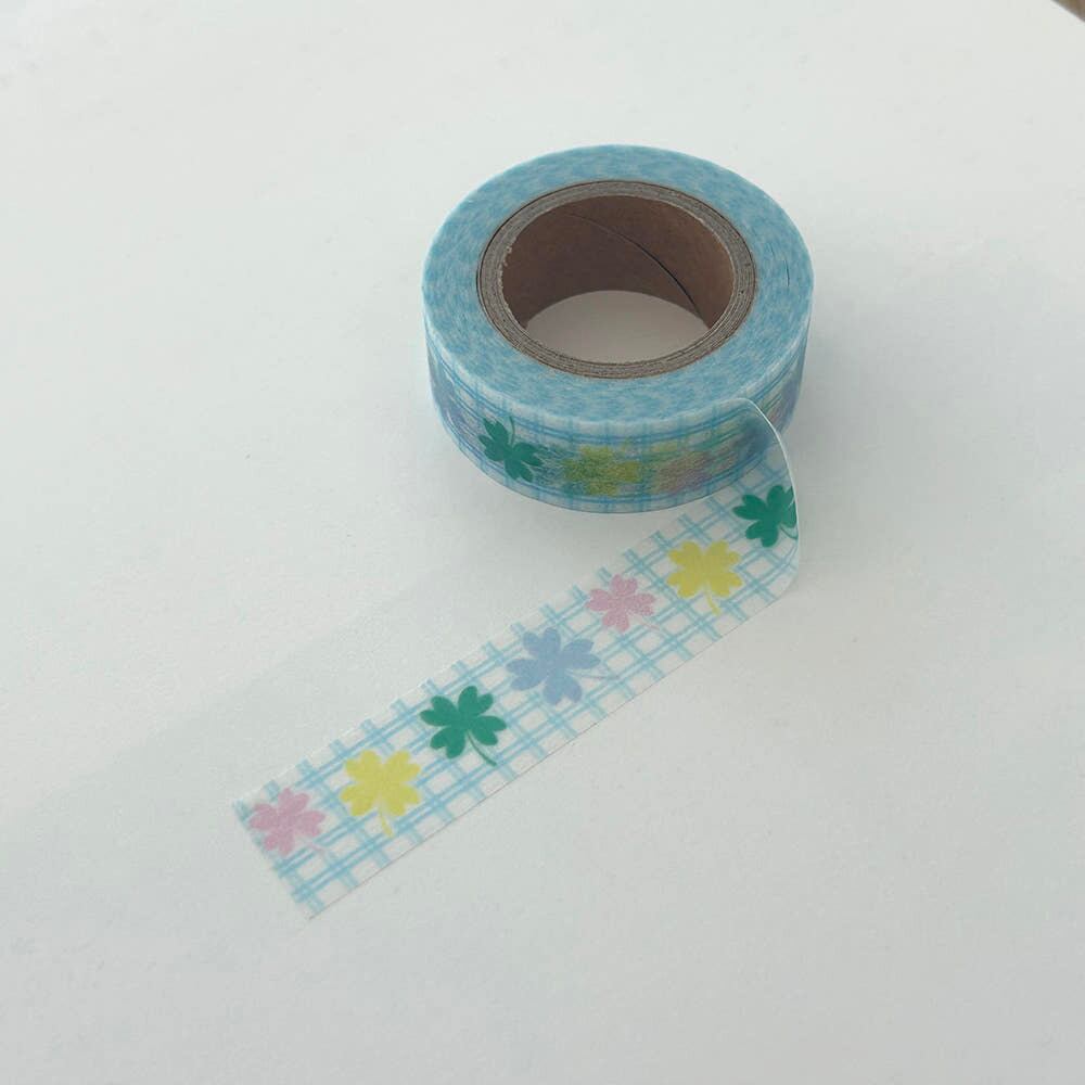 i mean it】lucky clover マスキングテープ | 韓国文具・雑貨