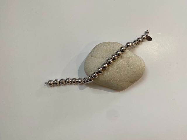<vintage silver925>silver ball bracelet