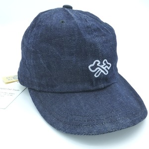 〇save　Embroidery Cap／Ax／Denim(デッドストック)