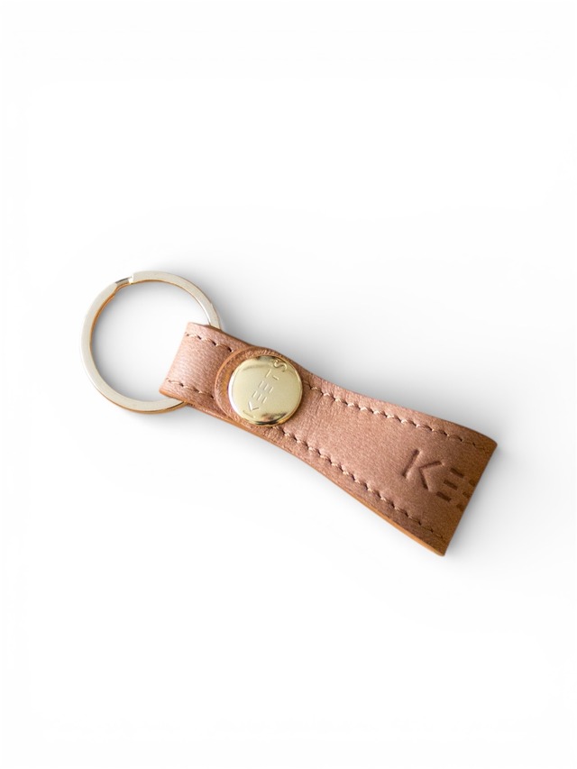 【エゾシカレザー】ループキーホルダー