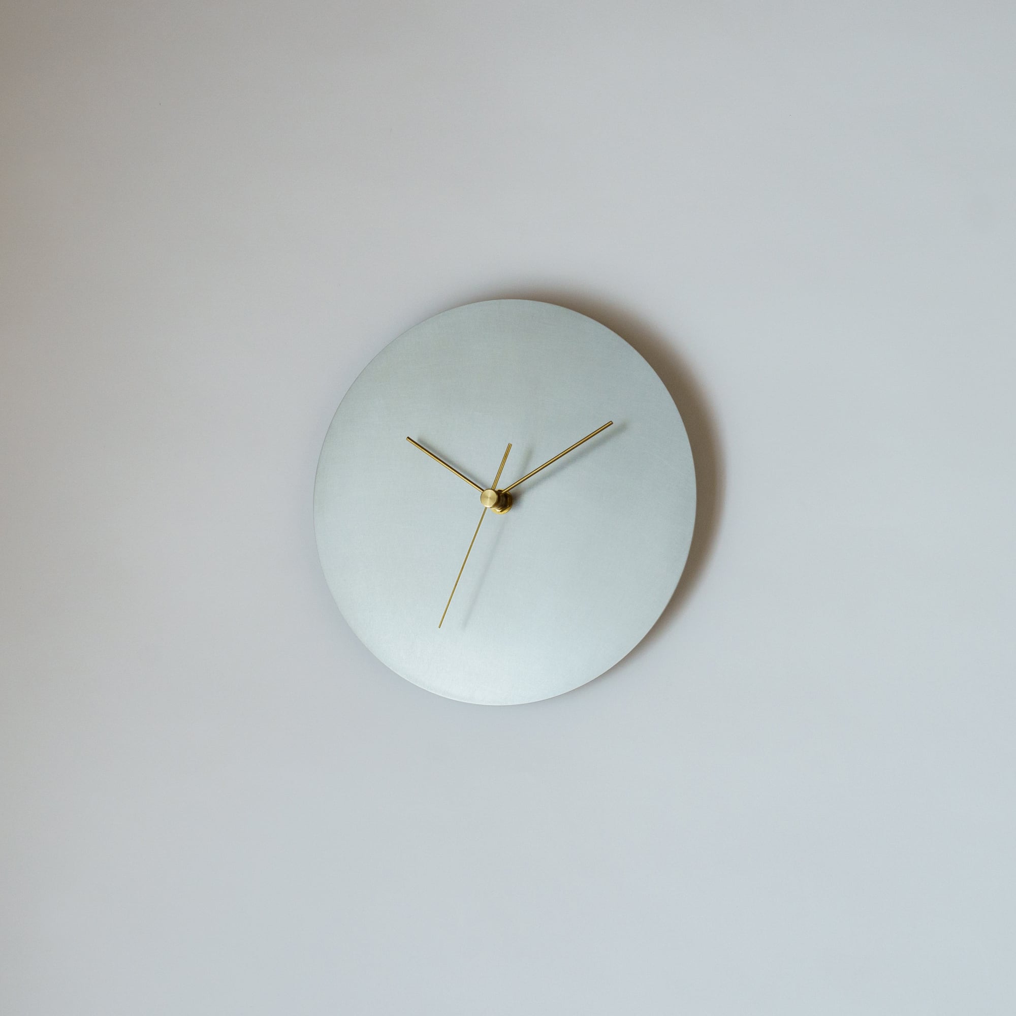minimal wall clock 220 _ plain / stainless 壁掛け時計 220 無地