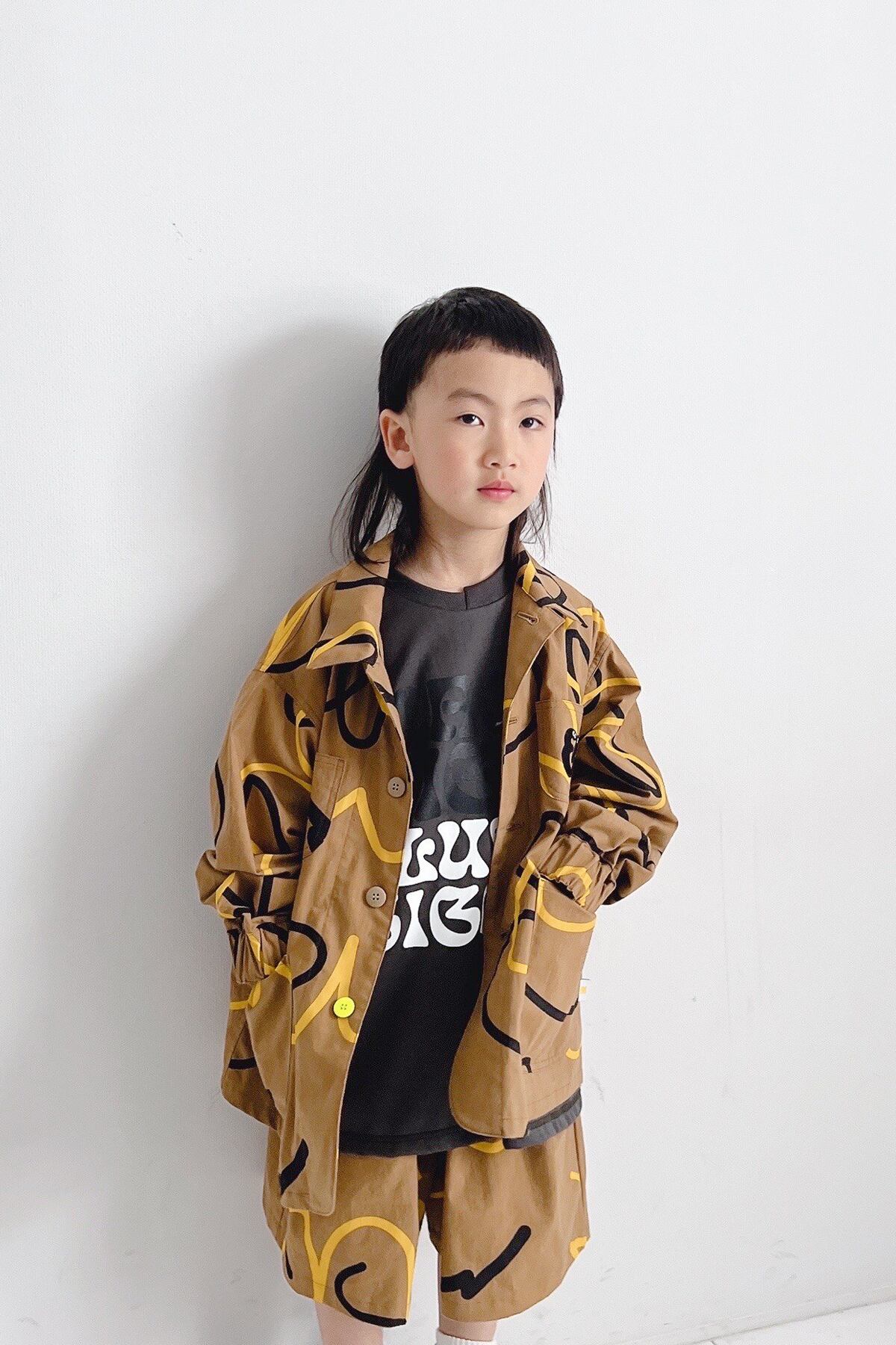 MIN-NANO×frankygrow】PATTERNED COVERALL - HORSE CLOTH VINTAGE / 3