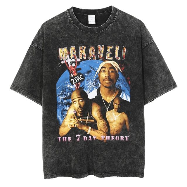 2PAC ヴィンテージ加工Tシャツ Vol.18 2パック ツーパック トゥー 