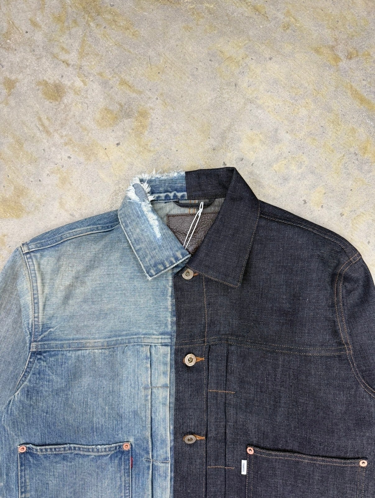 SUGARHILL | HALF AGED DENIM JACKET | INDIGO | HOWDAY