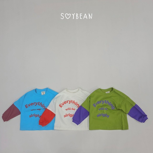 【ﾉﾍﾞﾙﾃｨ＆送料無料】Everything T-shirts / soy bean