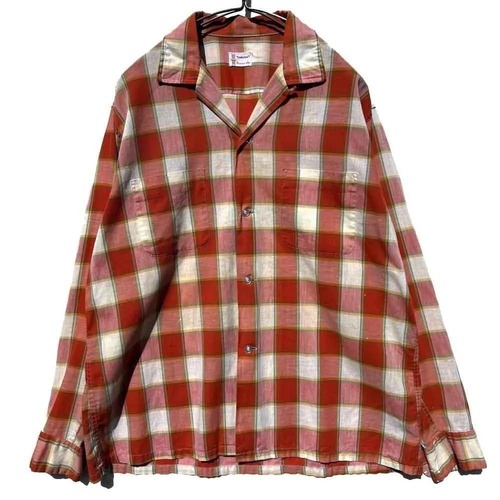 【TOWNCRAFT Penneys】Vintage Open Collar Shirt【1960s-】