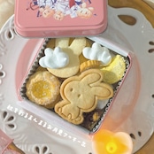 秋を彩るまんまるお月見クッキー缶