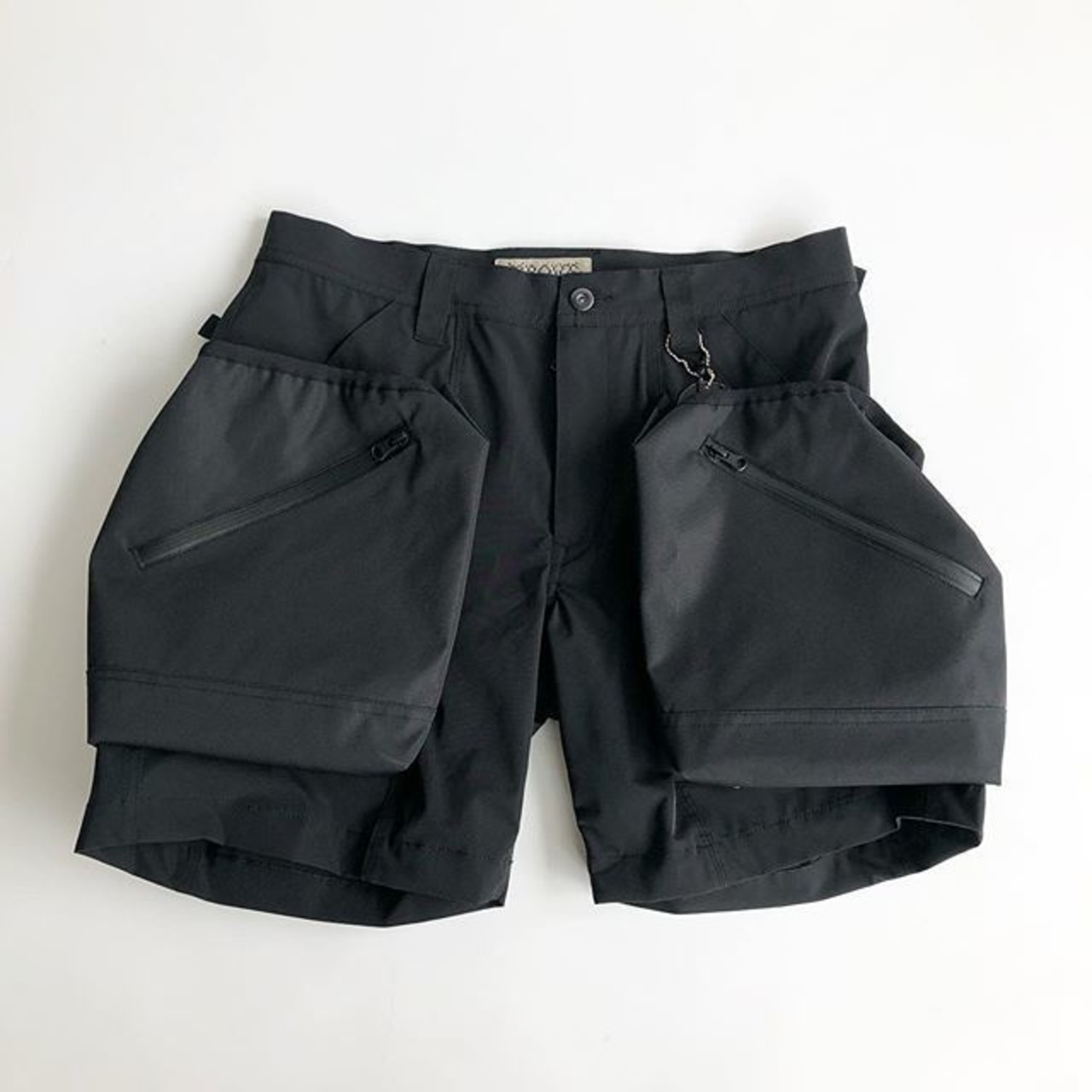 TROVE × GEARHOLIC / BIG POCKET SHORTS / BLACK / トローブ / ビッグポケットショーツ / ブラック