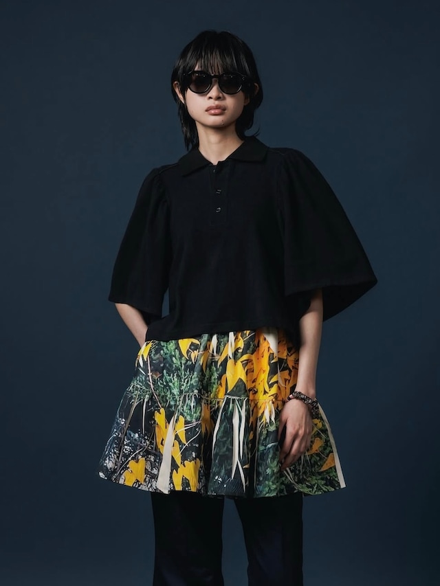 【25AW】NONTOKYO ノントーキョー / パフスリーブポロシャツ