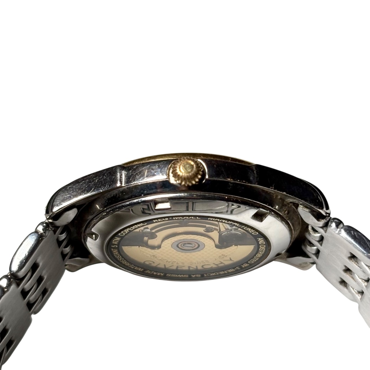 GIVENCHY open dial automatic watch