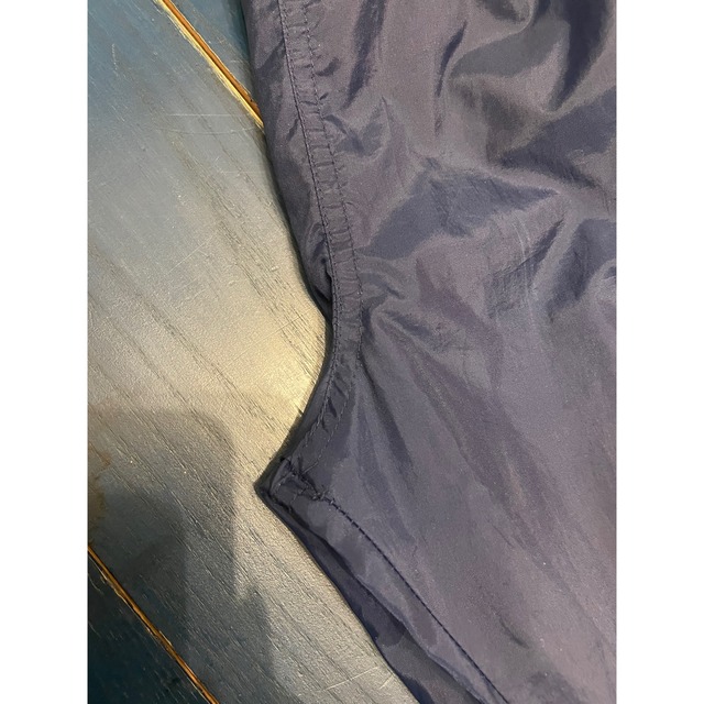 Adidas navy × brown track pants