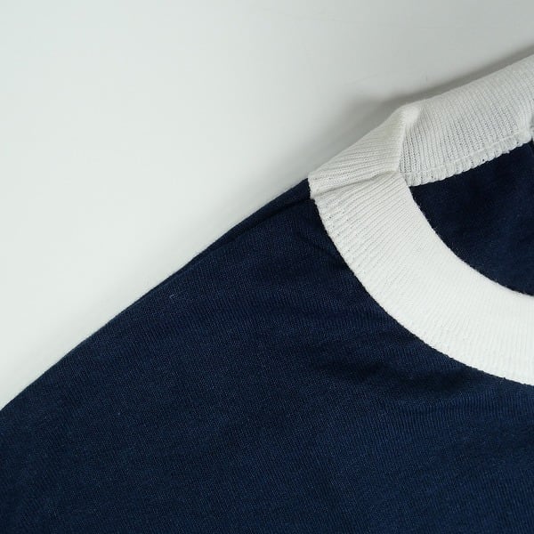 Size【M】 TENDERLOIN テンダーロイン TRIM TEE NAVY リンガーTシャツ