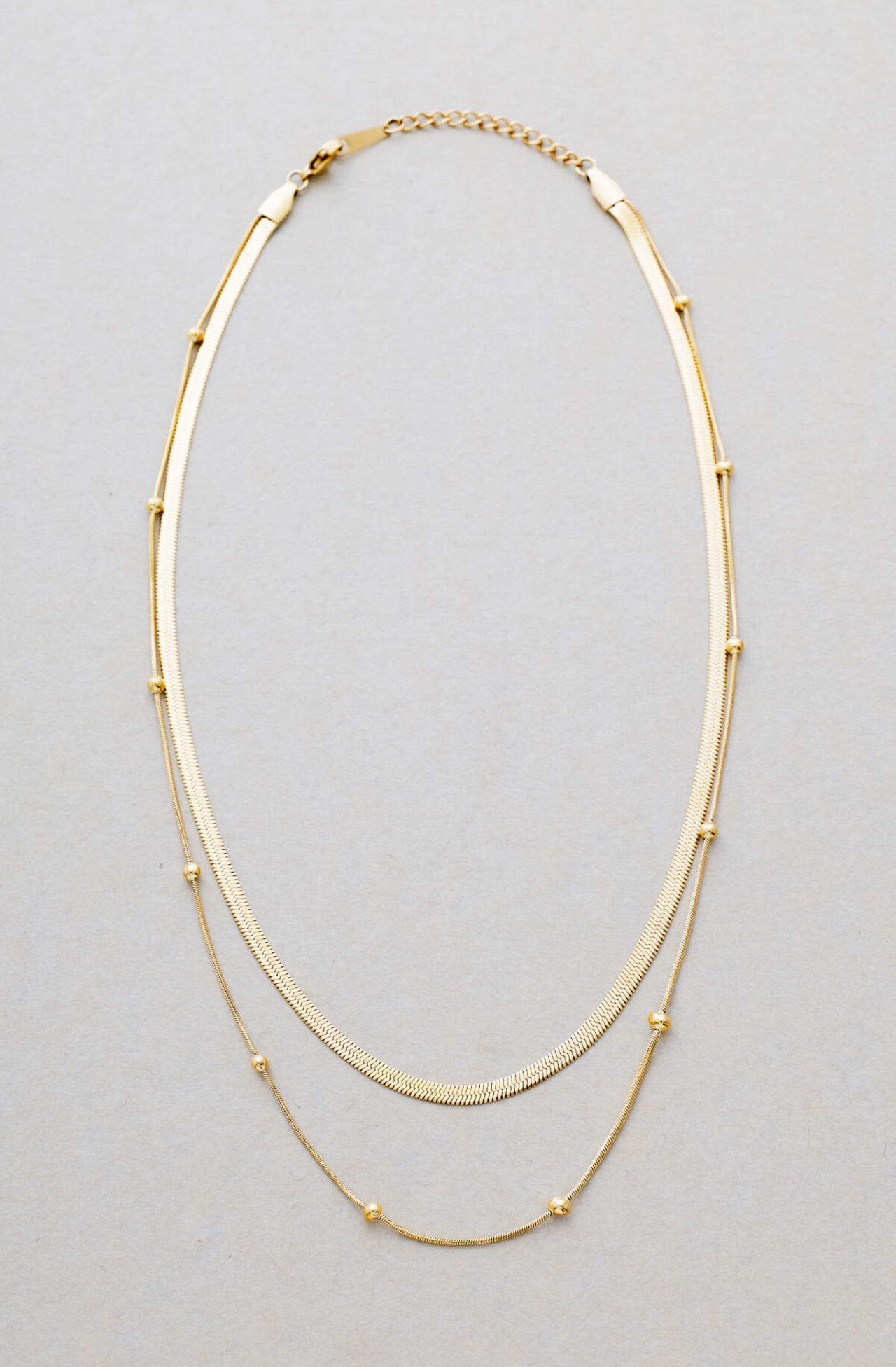 SNAKE BALL NECKLACE