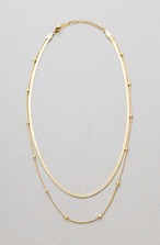 SNAKE BALL NECKLACE