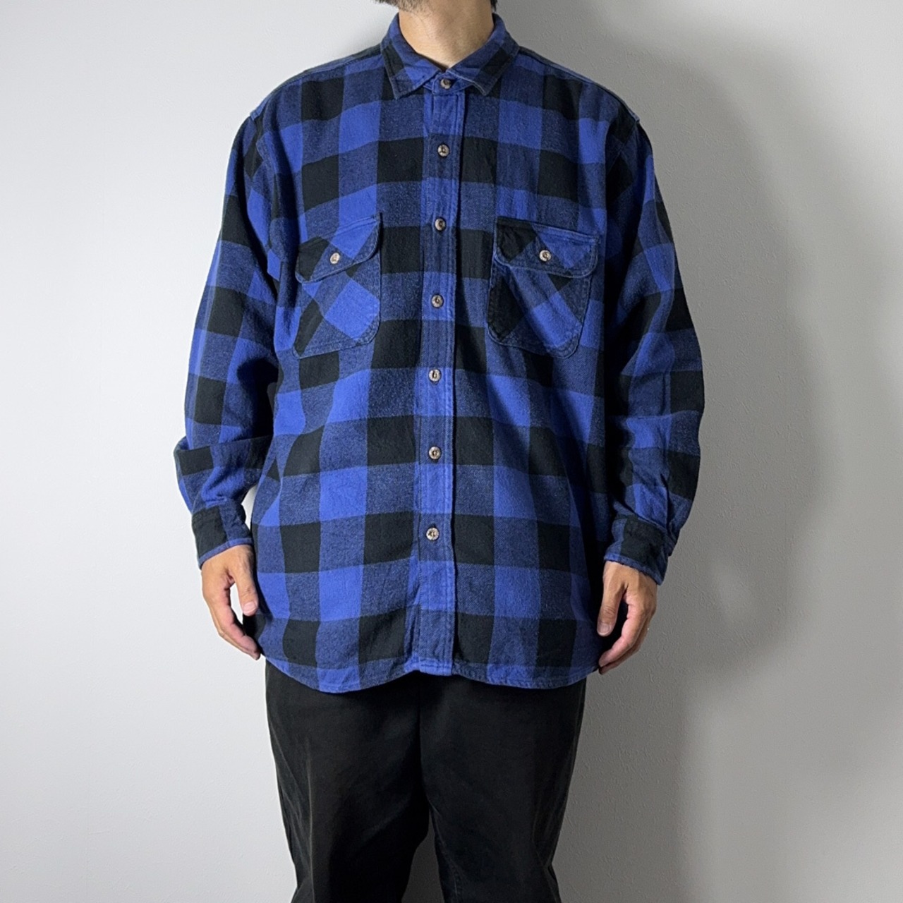 FIELD&STREAM heavy flannel shirt XL 古着 - 14