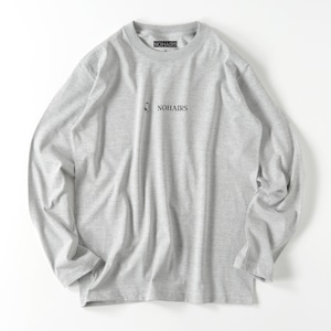 NOHAIRS LOGO LONG Tee(GRY) NOHAIRS LOGO LONG Tee(GRY)